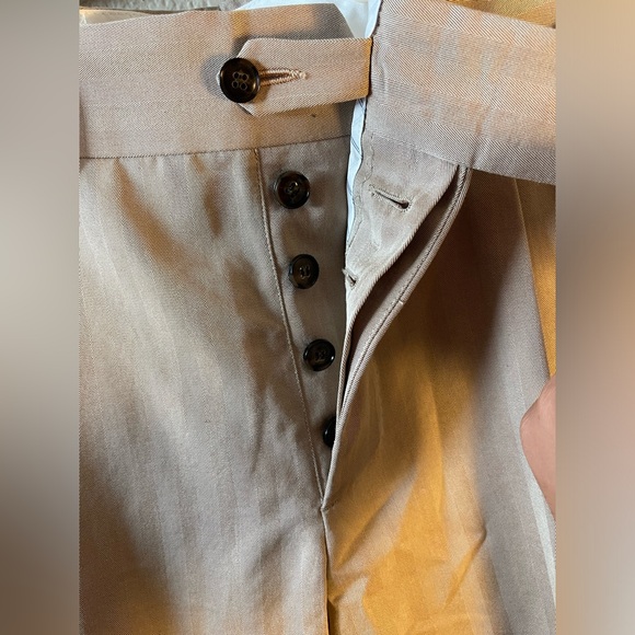 Suitsupply Tan Herringbone Suit 42r - Picture 9 of 12